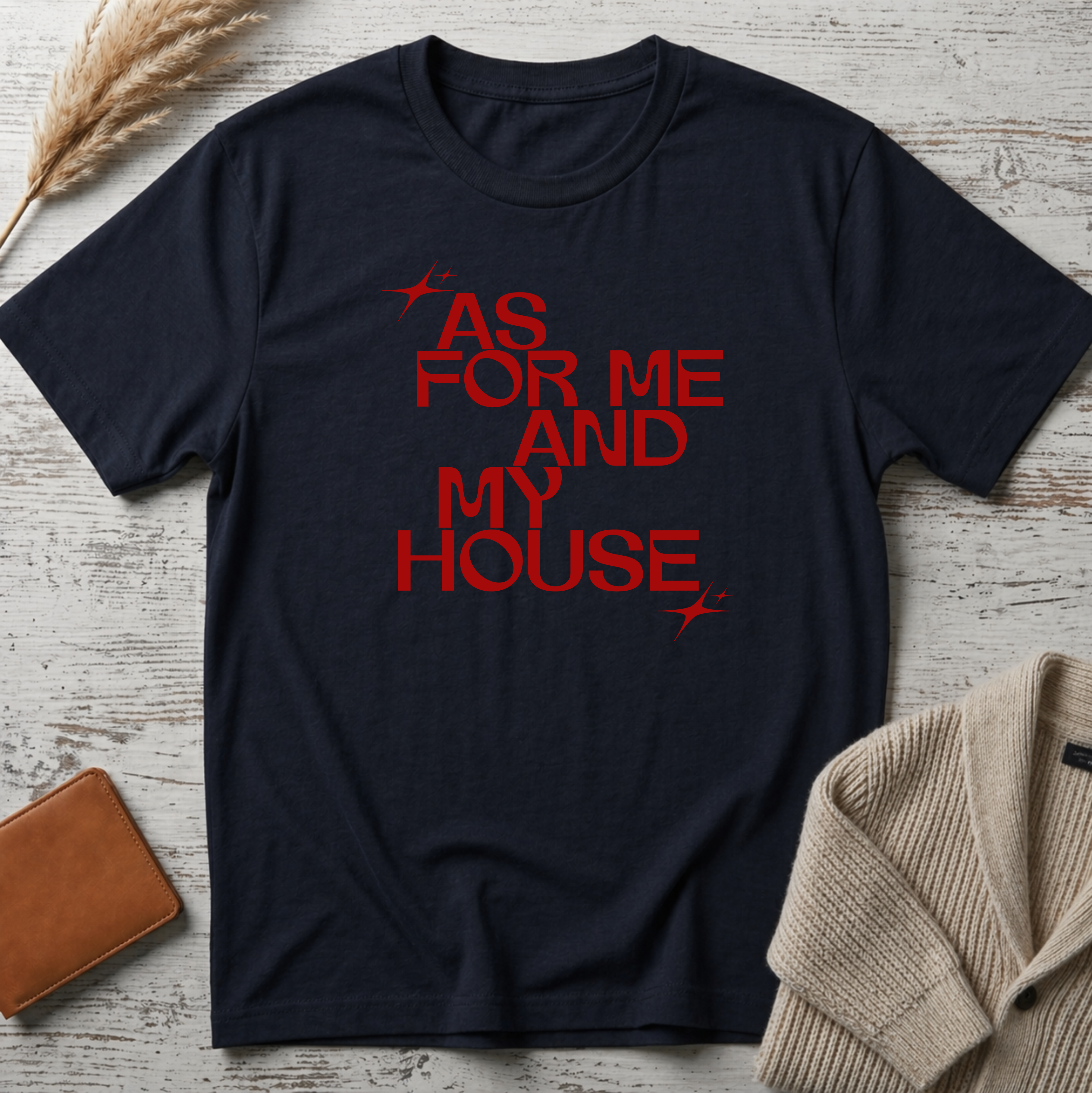 As for me (Red text) T-Shirt