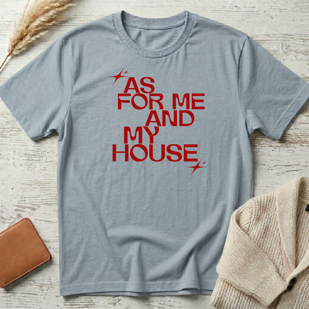 As for me (Red text) T-Shirt
