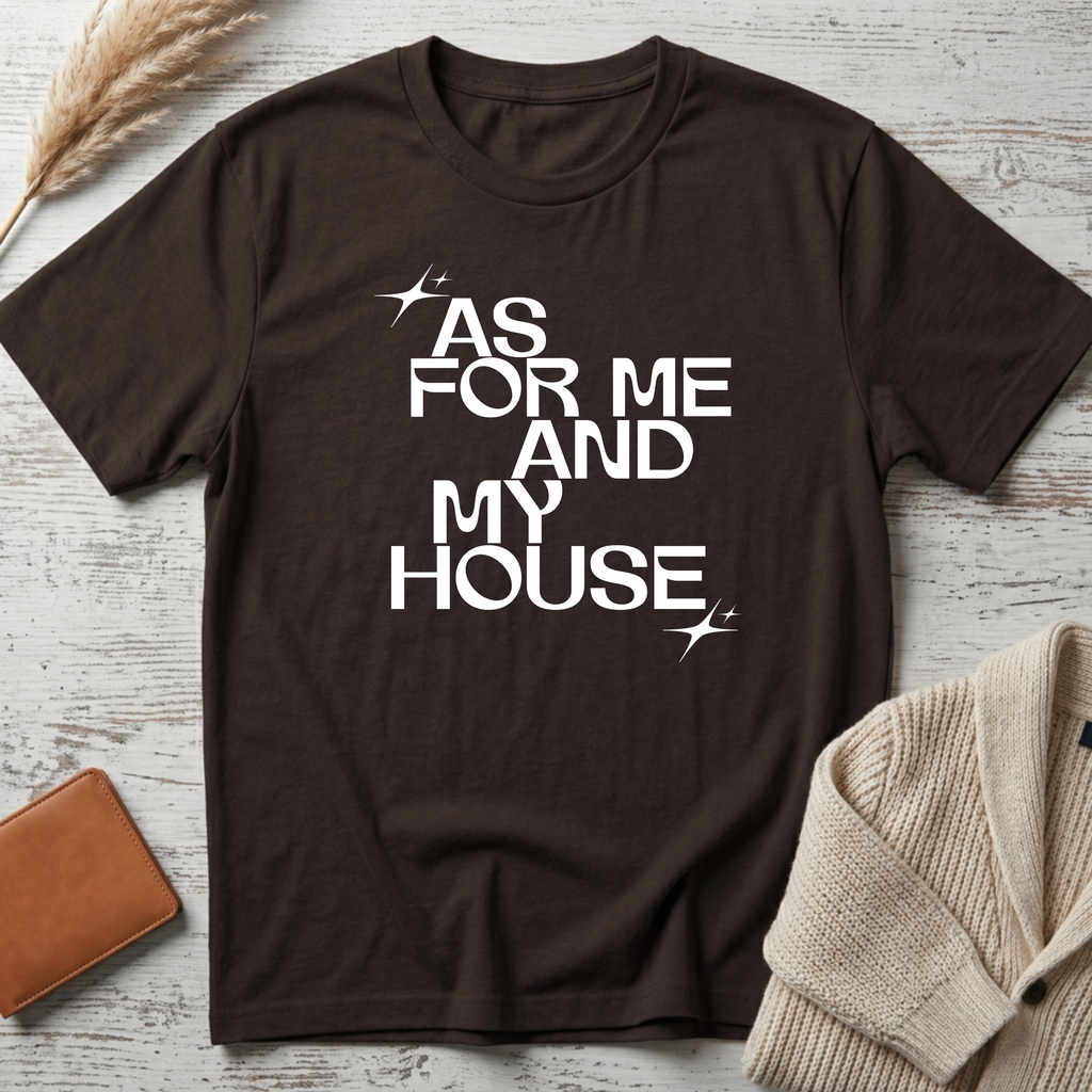 As for me (White text) T-Shirt