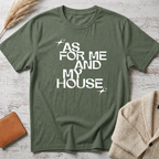 As for me (White text) T-Shirt