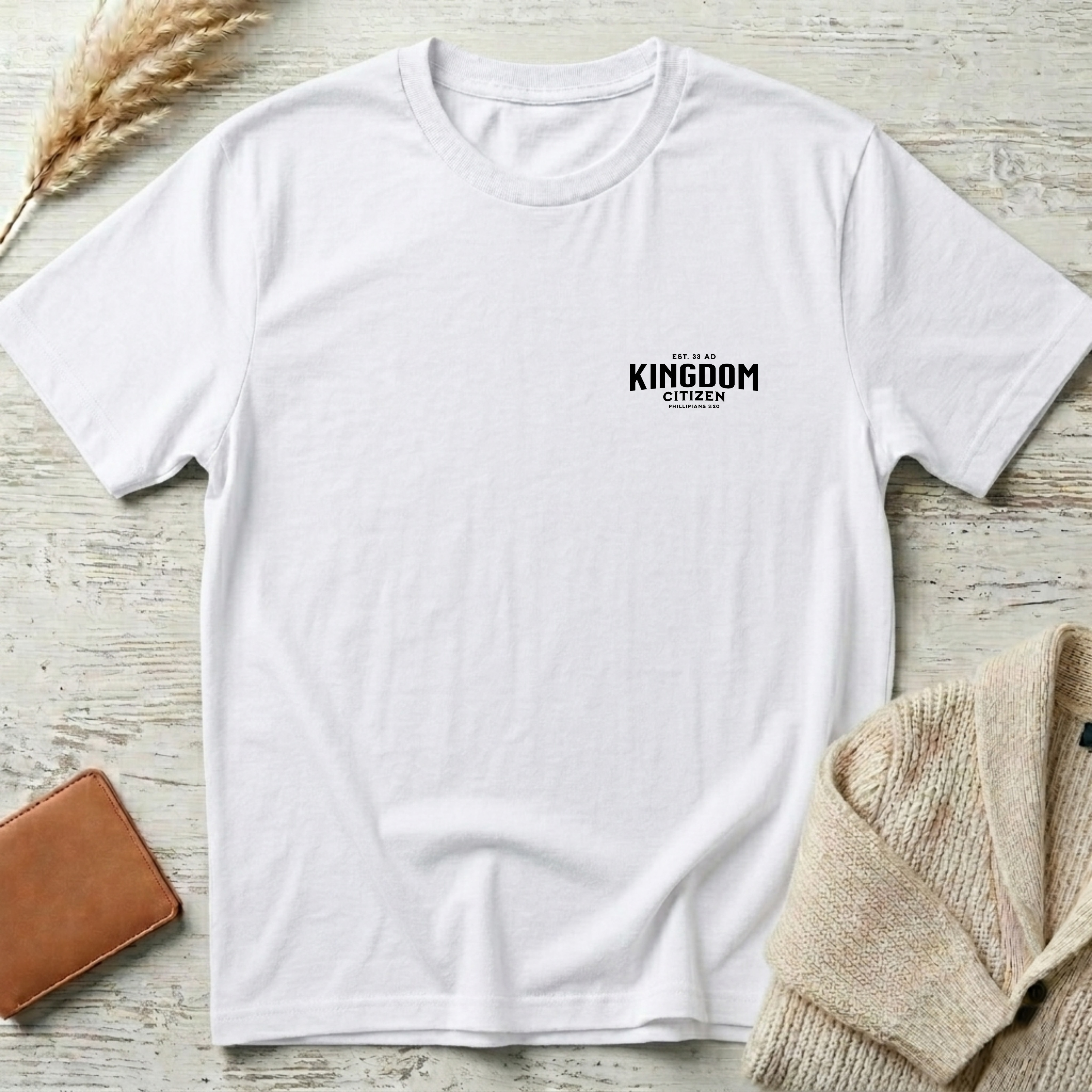 Kingdom citizen (black text) T-Shirt