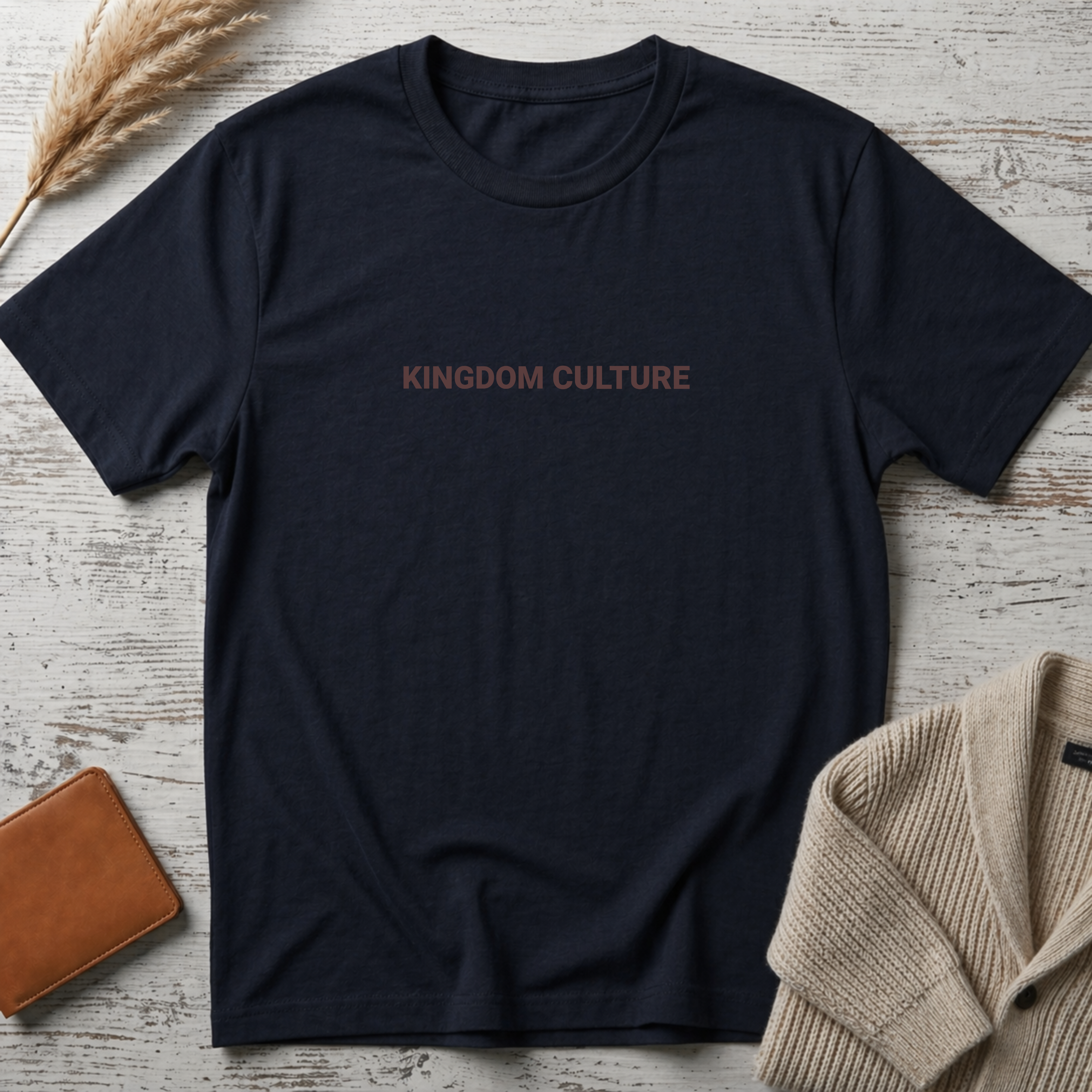 Kingdom culture (small text) T-Shirt