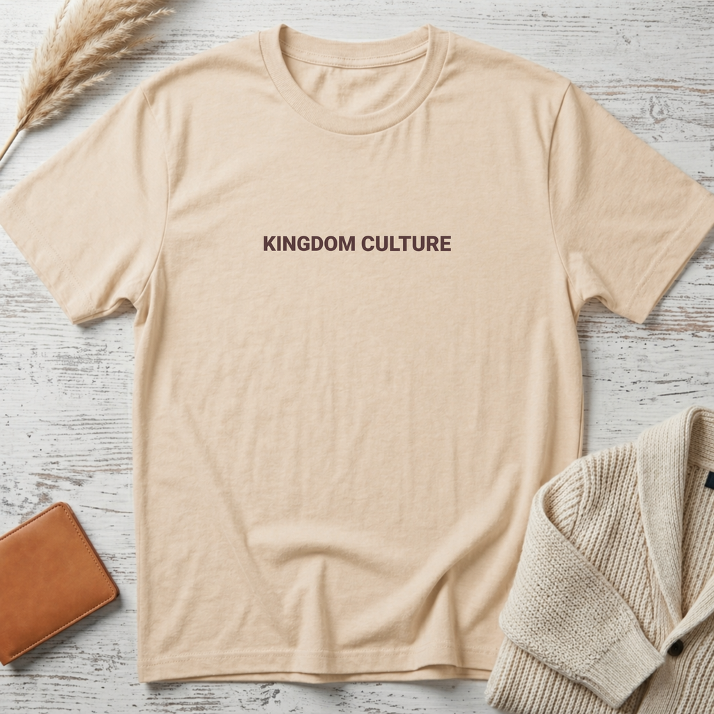 Kingdom culture (small text) T-Shirt