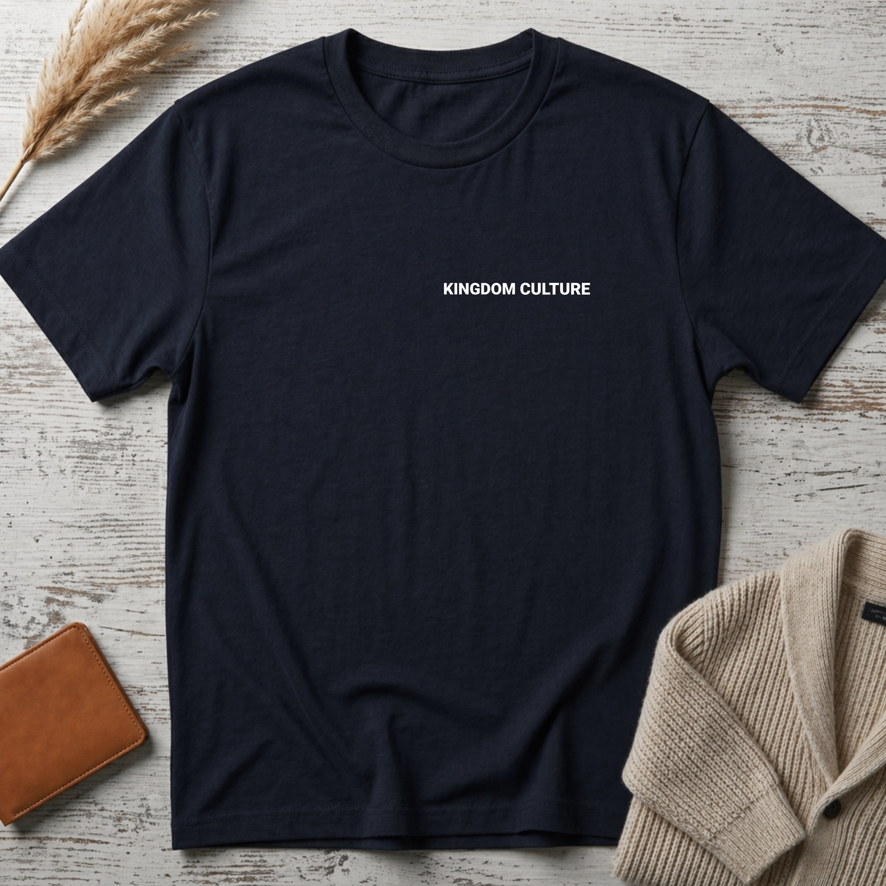 Kingdom culture (white text) T-Shirt