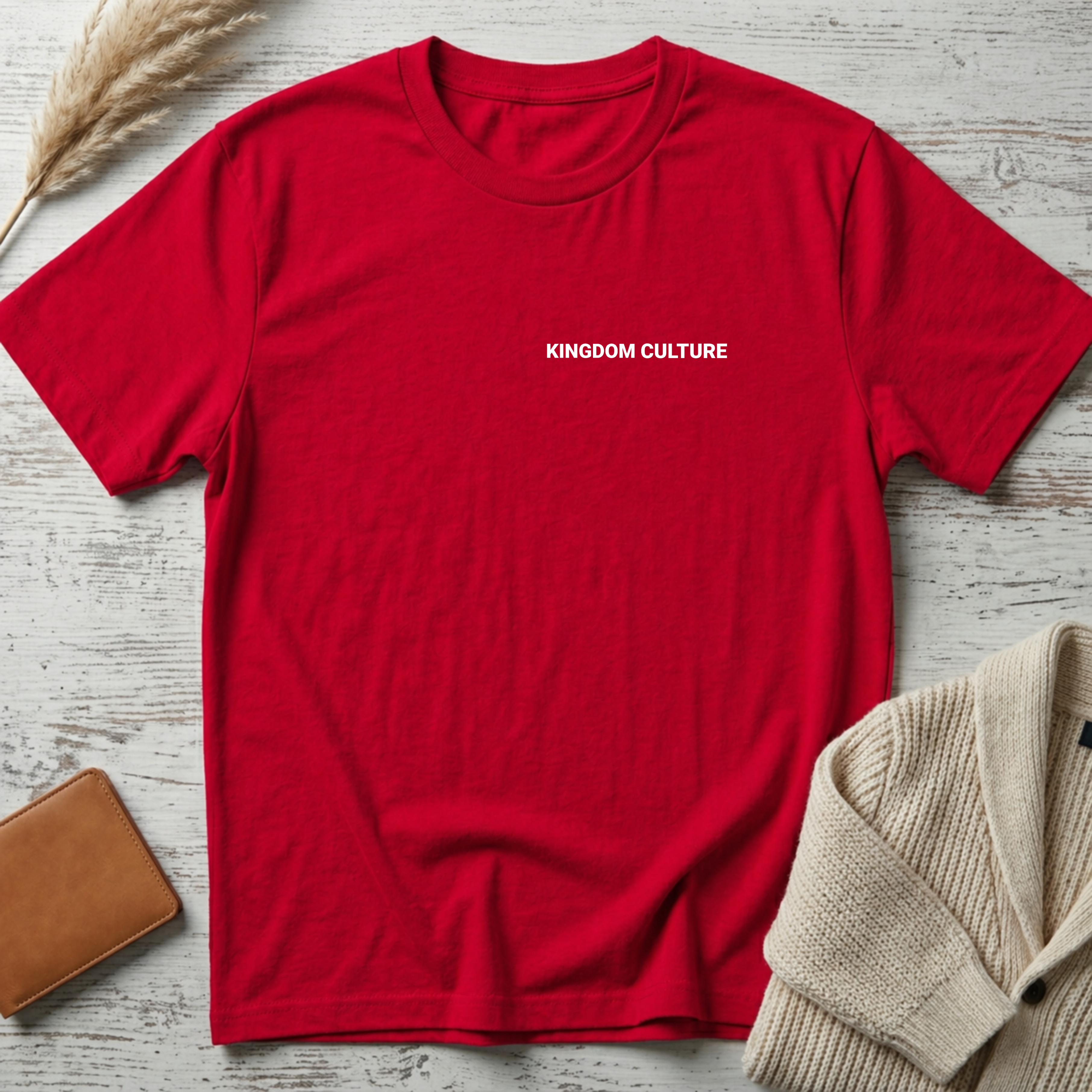 Kingdom culture (white text) T-Shirt