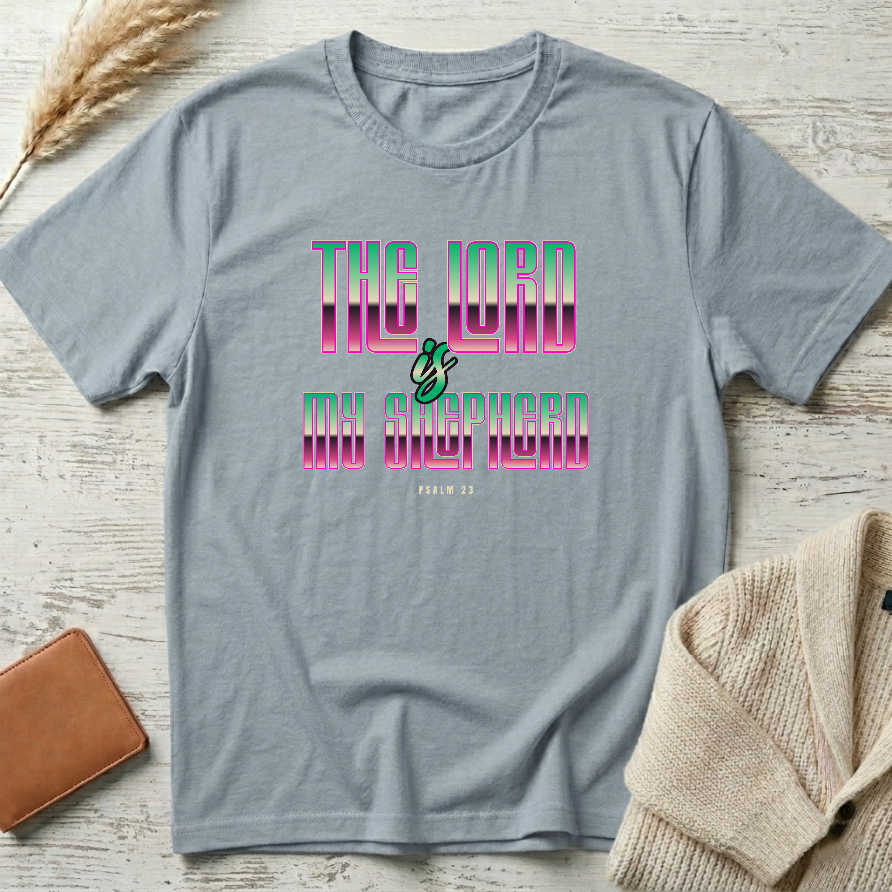 The lord is my Shepherd 80's T-Shirt