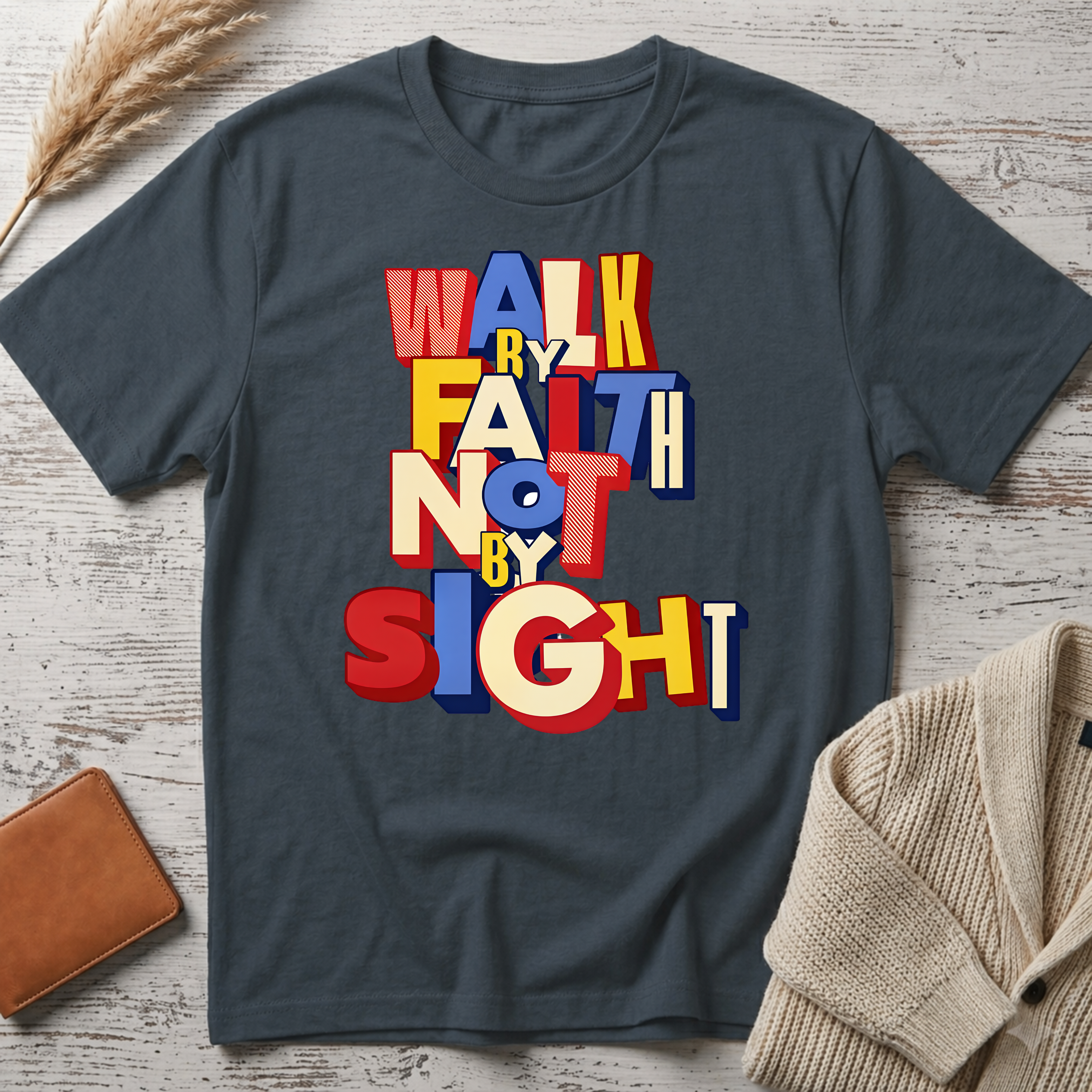Walk by faith T-Shirt