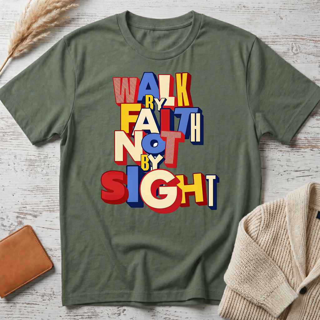Walk by faith T-Shirt