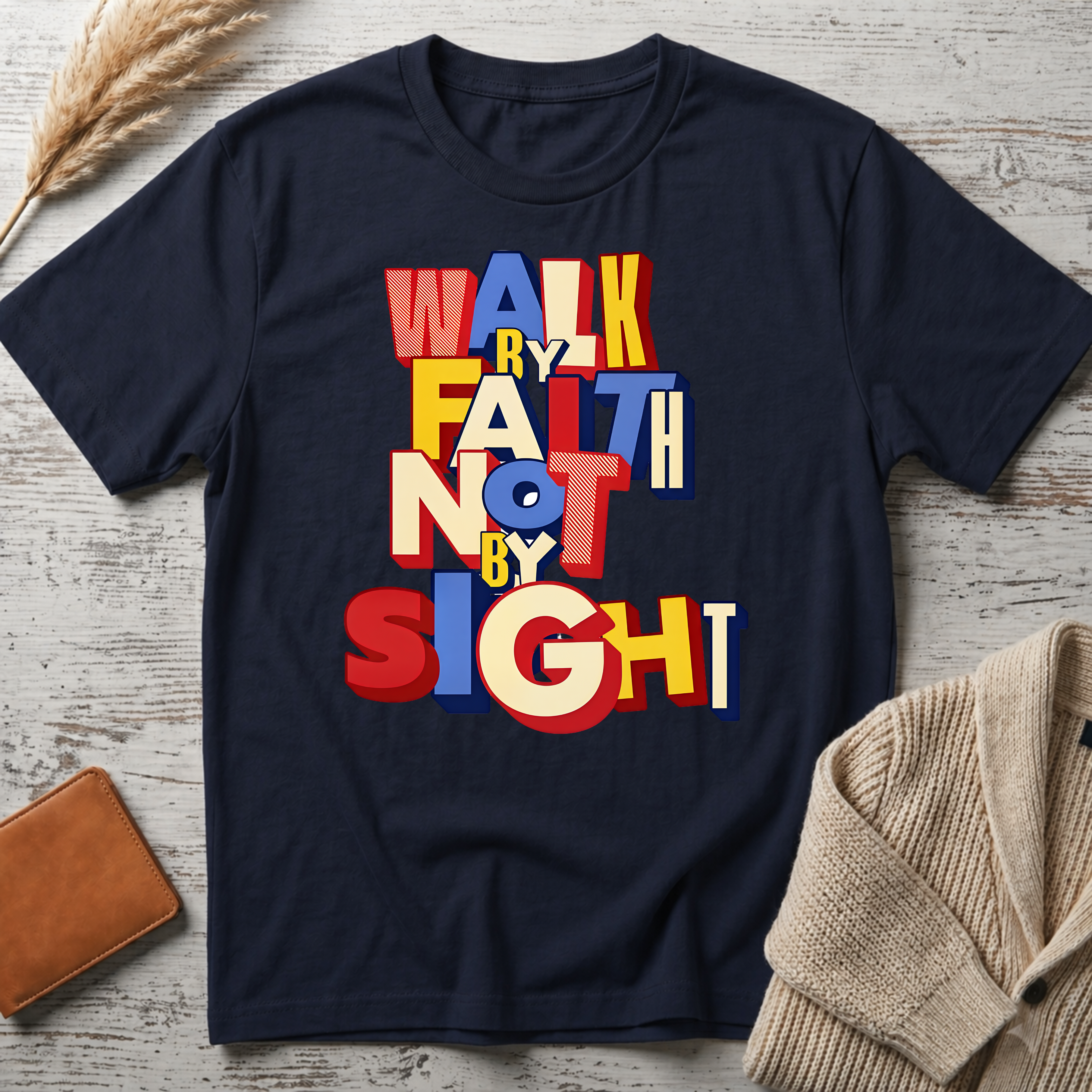 Walk by faith T-Shirt