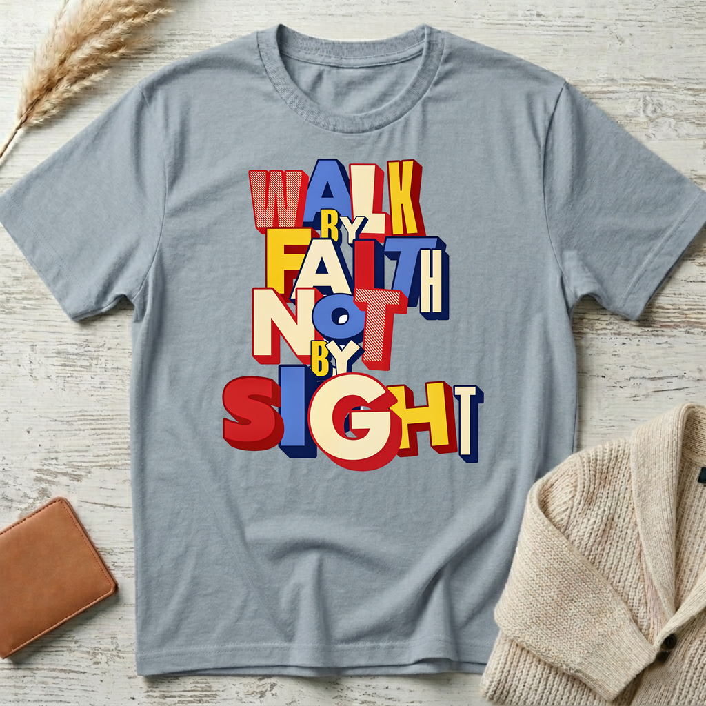Walk by faith T-Shirt