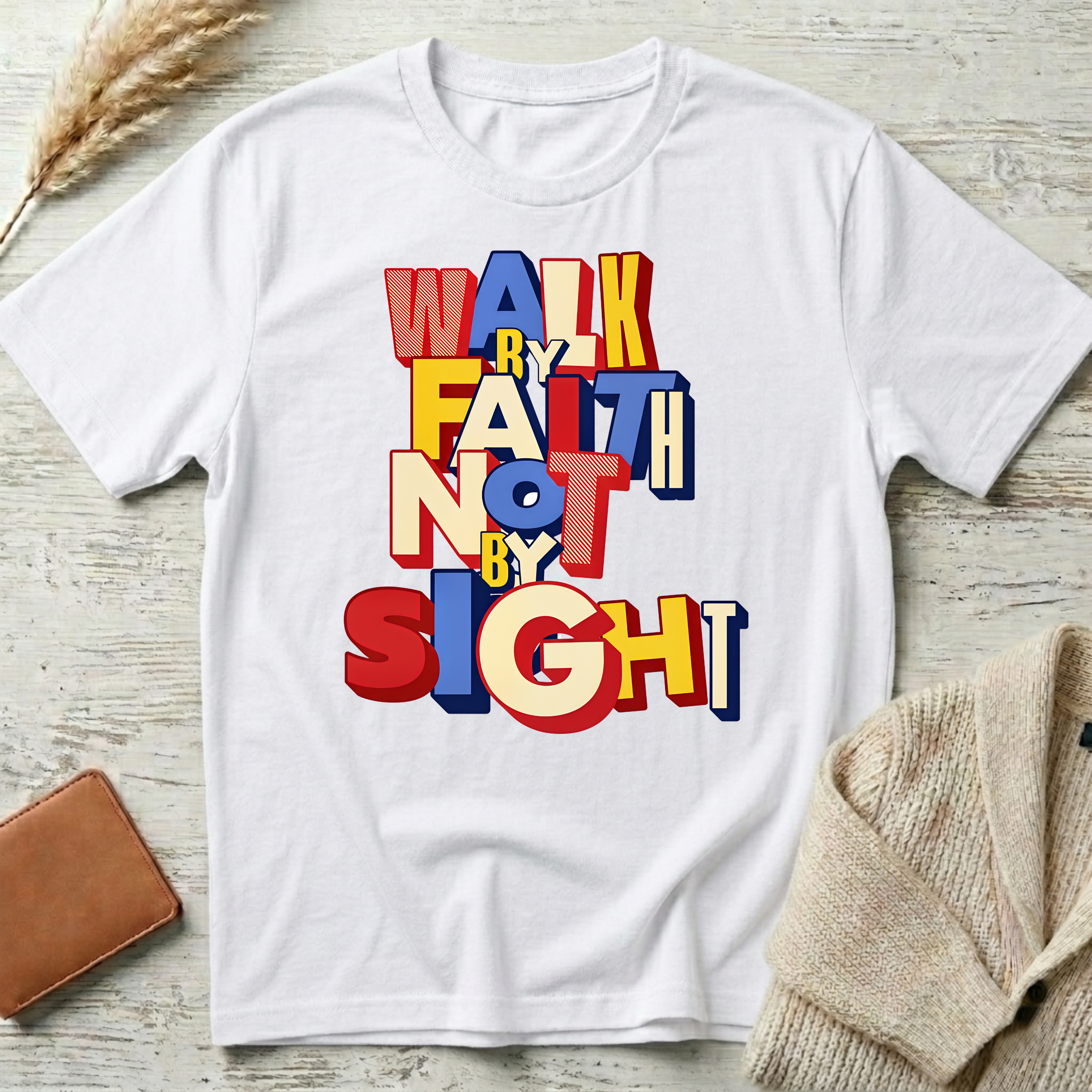Walk by faith T-Shirt