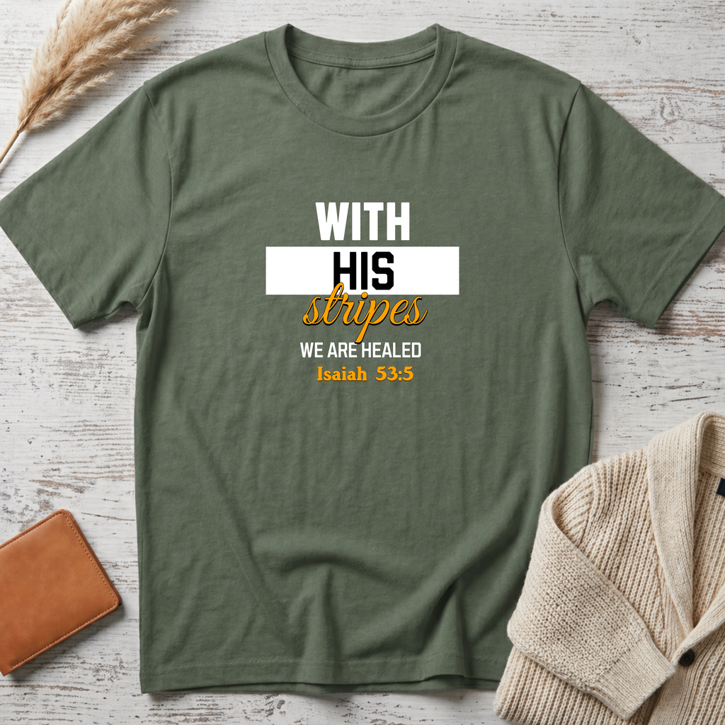 With his stripes T-Shirt