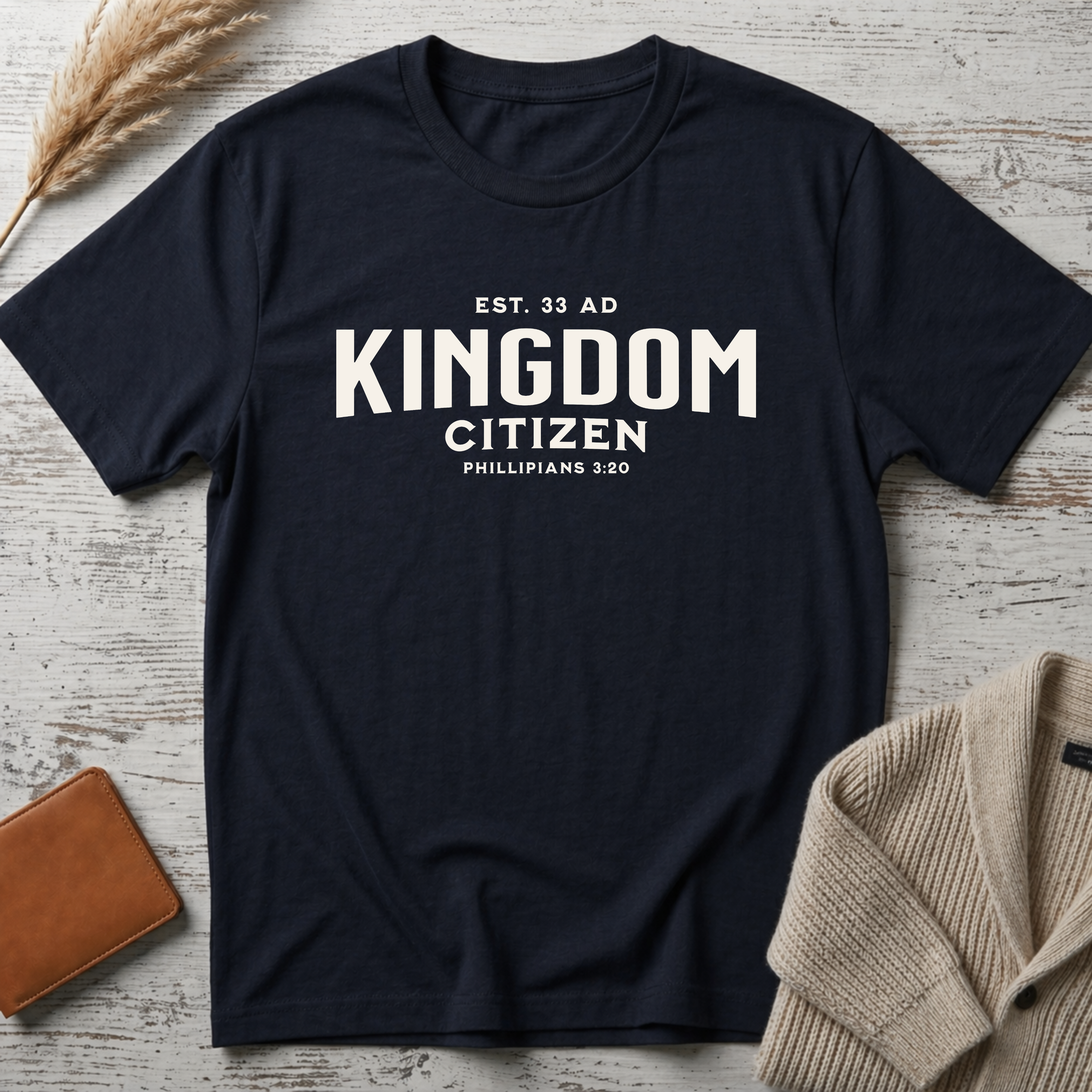 Kingdom citizen (white text) T-Shirt