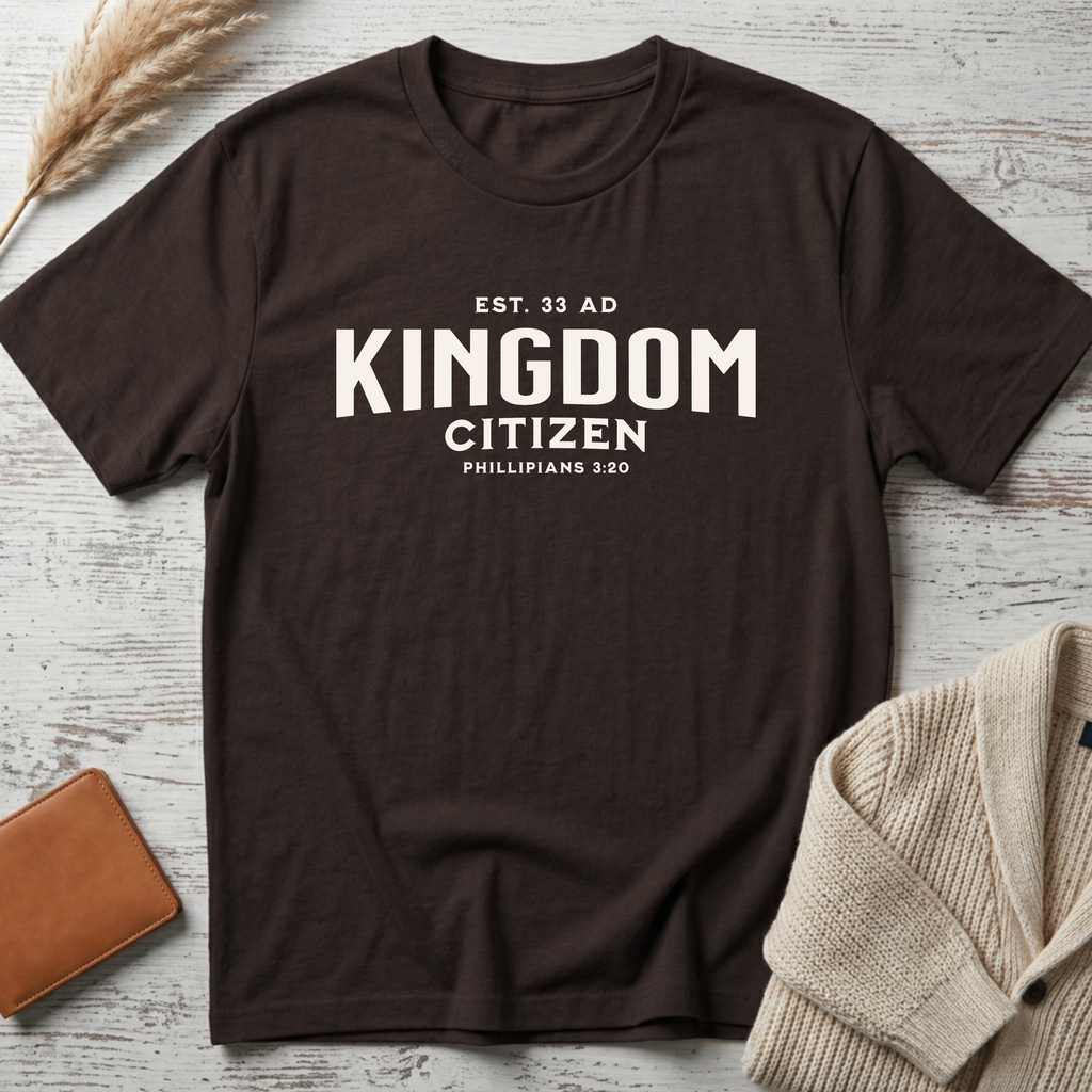 Kingdom citizen (white text) T-Shirt