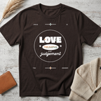 Love triumphs (white big text) T-Shirt