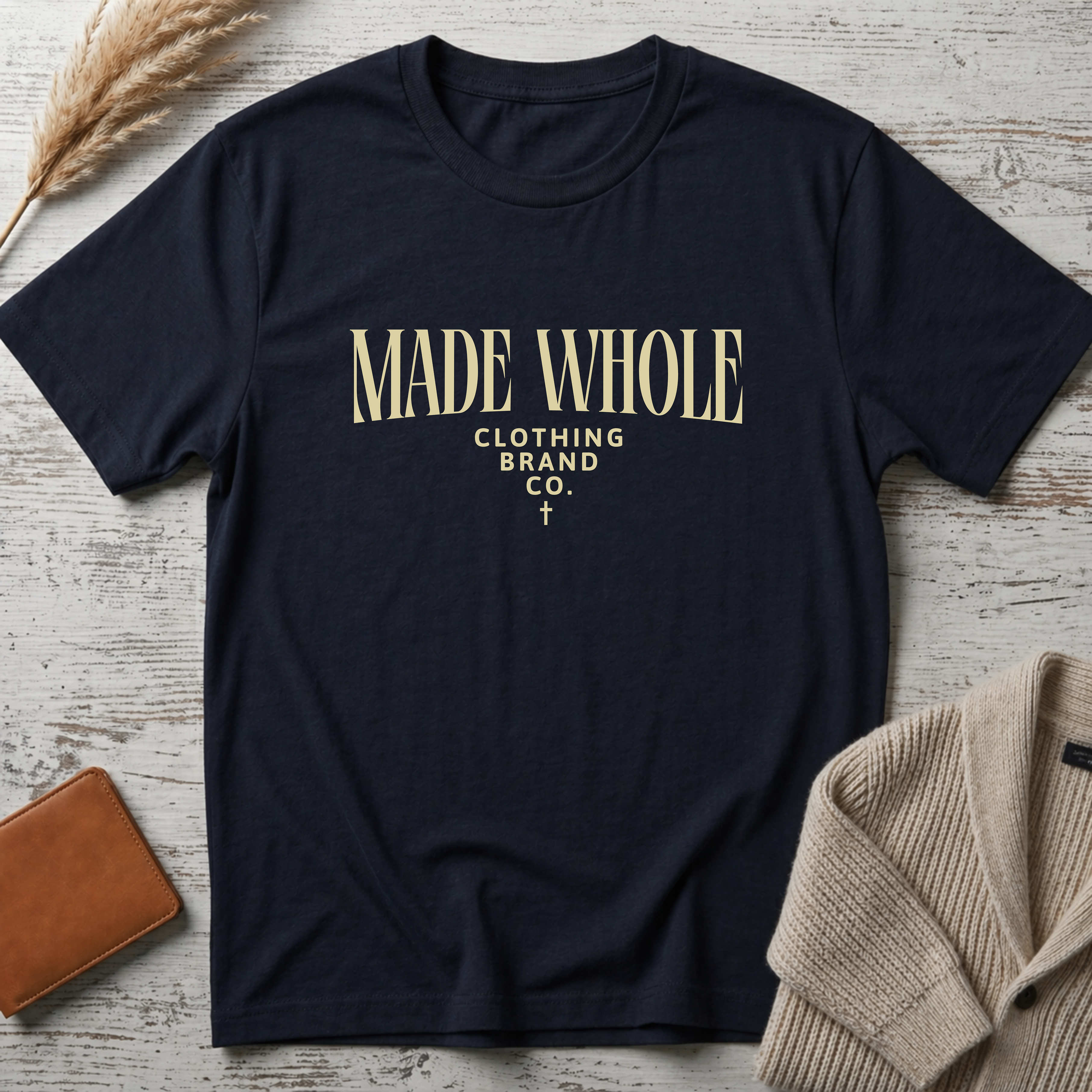 Made whole (white text) T-Shirt