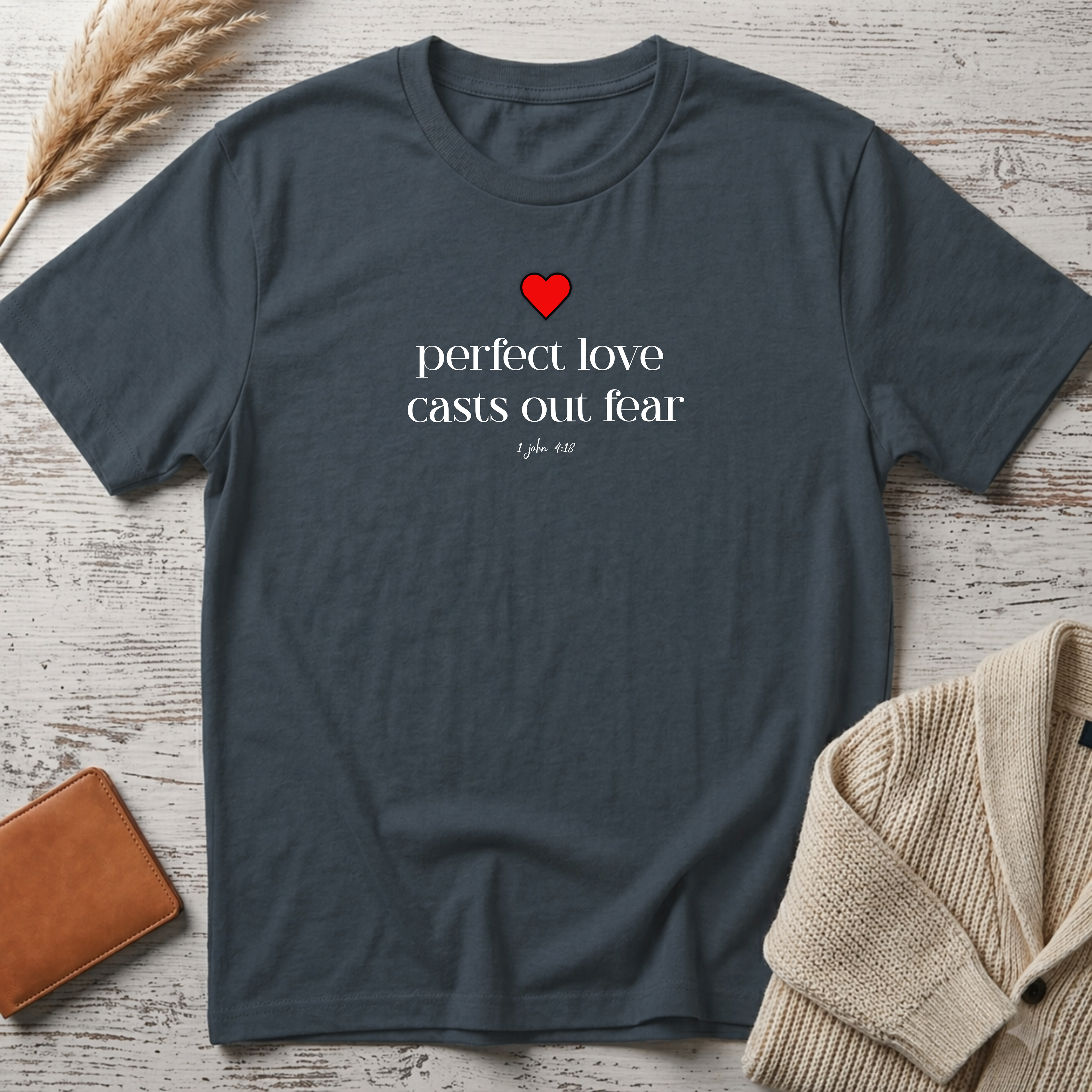 Perfect love (white big text) T-Shirt