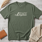 Seek ye first (beige text) T-Shirt