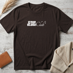 Jesus club big white text T-Shirt