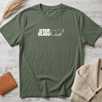 Jesus club big white text T-Shirt