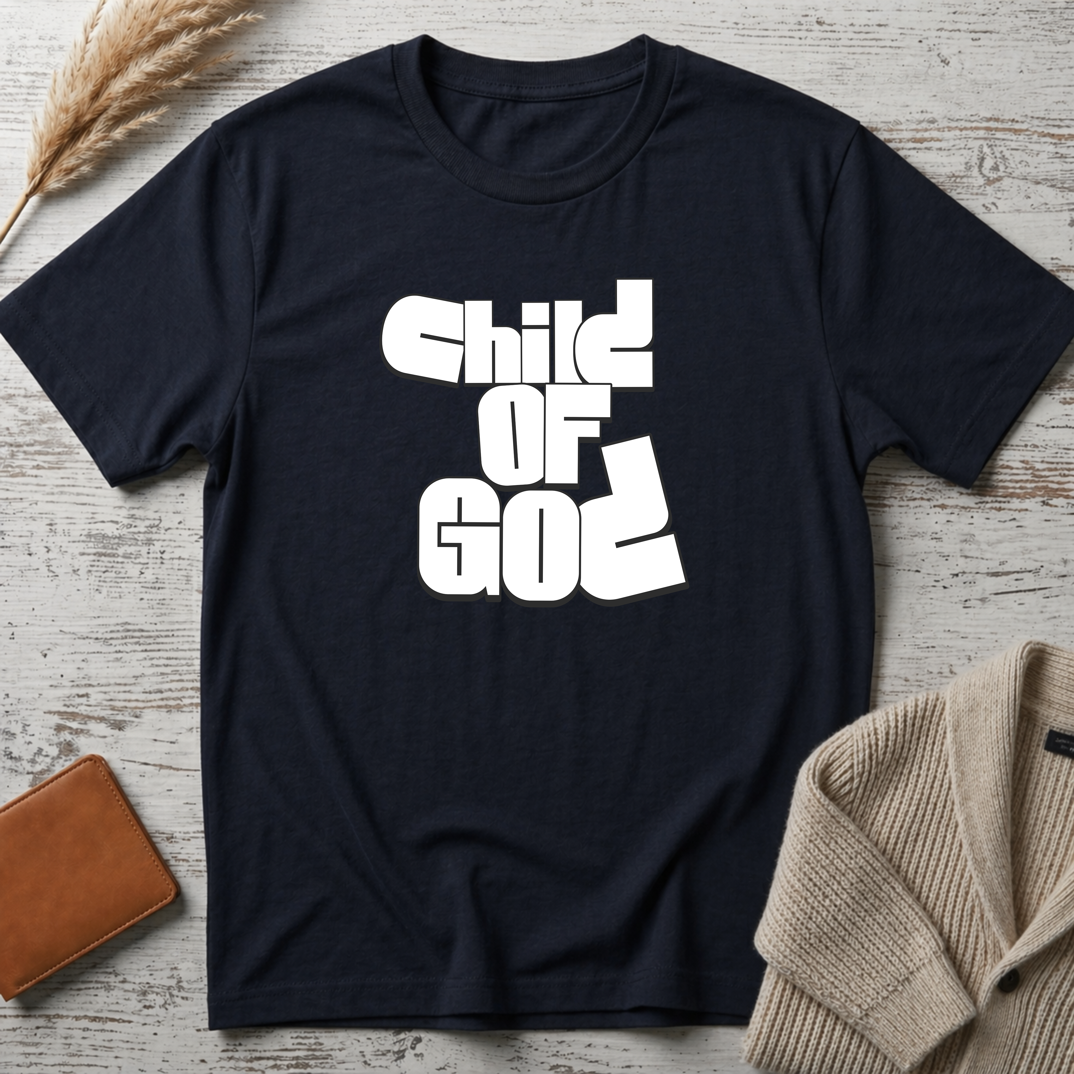 Child of God (white text) T-Shirt