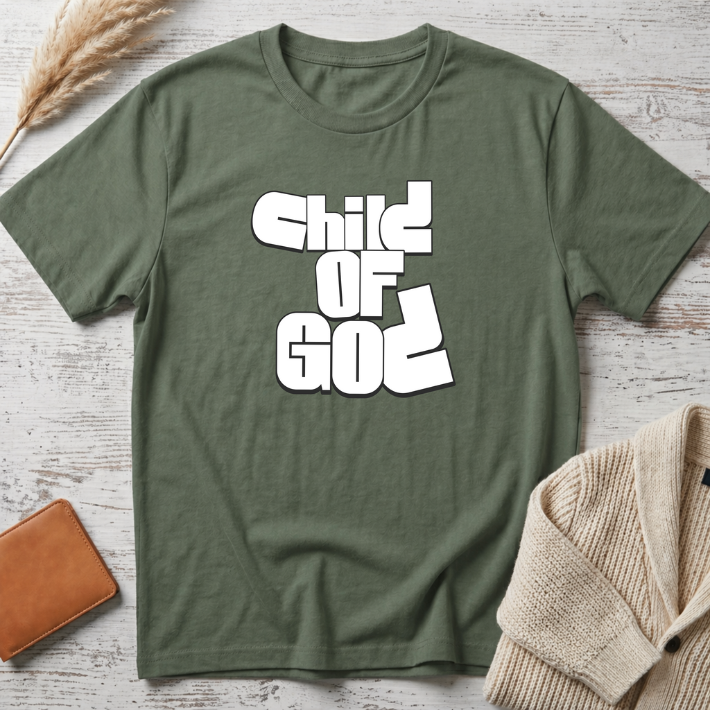 Child of God (white text) T-Shirt